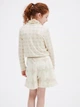 Подростковые теплые шорты-юбка для девочки Uniqlo 818705970 140 см Белые (1159805012) - изображение 2