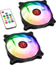Вентилятор Raijintek EOS 12 RBW ADD 2-pack (0R40B00215) - изображение 1