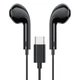 Наушники Hoco M101 Crystal joy wire-controlled digital earphones Type-C Черный - изображение 4