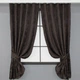 Комплект коротких штор VR-Textil Жакард Sultan XO № 1122ш 130х170 см 2 шт Венге (35-0092) - изображение 1