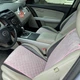 Автонакидки на сидіння з алькантари Lux ПАЙКА Квадратний ромб Ніжно-рожеві Стандарт Повний комплект - зображення 2