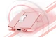 Геймерська акумуляторна бездротова миша 26000DPI MACHENIKE M7Pro PixArt PAW3395 RGB Rose (M7-3395R) - изображение 3