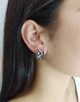 Золотые серьги с бриллиантами 2260/1 - изображение 4