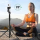 Штатив UGREEN LP680 Selfie Stick Tripod with Bluetooth Remote Black (15609) - зображення 6