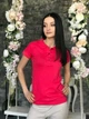 Жіноча футболка поло 42 кораловий - зображення 2