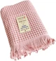 Полотенце вафельное Lovely Svi для ванной 90х180 см XXL Розовый (6903122402421) - изображение 1