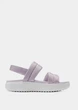 Женские босоножки Skechers 39 Фиолетовый 114784 LIL - изображение 1