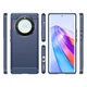 Чохол Lenuo Carbon Fiber для Honor Magic5 Lite Navy Blue - изображение 3