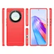 Чохол Lenuo Carbon Fiber для Honor Magic5 Lite Red - изображение 3