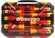 Набор отверток диэлектрических Workpro PRO EN/IEC 60900 10000V 8 предметов (WP204700) - изображение 1
