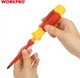 Набор отверток диэлектрических Workpro PRO EN/IEC 60900 12 предметов (WP341018) - изображение 3