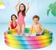 Дитячий надувний басейн "Веселка" Intex 147х33 см - зображення 3