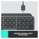 Клавиатура Logitech MX Keys Advanced for Business Wireless Illuminated UA Graphite (920-010251) - изображение 12