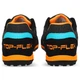 Сороконіжки взуття футбольне розмір 39.5 Joma TOP FLEX TOPW2301TF (верх-шкіра, підошва-RB, чорний-помаранчевий) - изображение 6