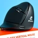 Мишка комп'ютерна бездротова вертикальна JEQANG JW-583 Bluetooth BT3.0 BT5.2 з вбудованим акумулятором Black - зображення 7