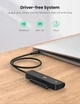 Адаптер для SSD HDD UGREEN CM321 Type-C 3.0 to 2.5-Inch SATA Converter 50cm Black (UGR-70610) - изображение 4