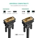 Кабель UGREEN VG101 VGA Male to Male Cable 2m (Black)(UGR-11646) (UGR-11646) - зображення 7