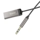 Bluetooth-ресивер HOCO E78 з кабелем-пружиною Black Metal Gray - изображение 6
