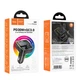 АЗП з FM-модулятором HOCO E81 Fantasy PD30W+QC3.0 car BT FM transmitter Black (6942007612296) - изображение 2