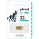 Флеш-накопичувач Wibrand USB 2.0 Lynx 32Gb Gold - изображение 2