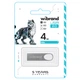 Флеш-накопичувач Wibrand USB 2.0 Irbis 4Gb Silver (WI2.0/IR4U3S) - изображение 2