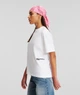Жіноча футболка Karl Lagerfeld Jeans біла розмір L (338948) - зображення 4