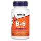 Витамины и минералы NOW Vitamin B6 100 mg, 100 вегакапсул - изображение 1