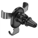 Автодержатель HOCO CA56 Plus Armor metal gravity car holder на дефлектор Black (6931474760289) - изображение 3