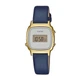 Часы женские наручные кварцевые оригинальные Casio Collection LA670WEFL-2EF Япония с кожаным ремешком - изображение 1