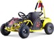 Gokart elektryczny Ramiz Fast Dragon Żółty (5903864955521) - obraz 1