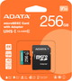 Карта пам'яті ADATA MicroSDXC 256 GB + Adapter (AUSDX256GUI3V30SA2-RA1) - зображення 4