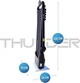 Бігова доріжка електрична Thunder Impact Black - изображение 4