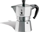 Кавоварка гейзерна Bialetti Moka Express 4TZ silver-black - изображение 2