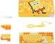Клавиатура проводная Akko 3098S Sponge Bob 98Key CS Sponge USB-A Hot-swappable EN/UKR RGB Yellow (6925758613880) - изображение 10