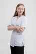 Кофта медицинская, рабочая Verona Белая 48-50 - изображение 5