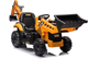 Електричний екскаватор Ramiz JCB 2 в 1 Жовтий (5903864941340) - зображення 15