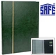 Кляссер альбом для марок SAFE 16 страниц А4 чёрные страницы зелёная обложка - изображение 2