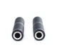 Перехідник аудіо InLine Jack 6.3mm F/F Stereo 3pin AUX Kunststoff чорний(77.09.9307) - изображение 2