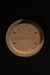 Дизайнерська меблева ручка з дерева 180 мм BUTTON MOON brown - зображення 5