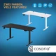 Стіл з регулюванням висоти електричний Casaria 160x75, білий - изображение 3