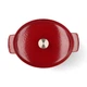 Утятница чугунная с крышкой KitchenAid 30 см 5,6 л красная (CC006063-001) - изображение 3