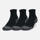 Носки UA Performance Cotton 3p Qtr Черный Уни M (1379528-001 M) - изображение 1