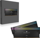 Оперативная память Corsair DDR5-6400 32768MB PC5-51200 (Kit of 2x16384) Dominator Titanium RGB Black (CMP32GX5M2B6400C32) - изображение 7