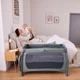 Дитячий манеж Hauck Play N Relax Dark Green (60015-3) - зображення 14