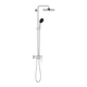 Душевая система GROHE QuickFix Vitalio Start 26679001 с верхним душем латунь хром CV033965 - изображение 5