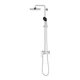 Душевая система GROHE QuickFix Vitalio Start 26679001 с верхним душем латунь хром CV033965 - изображение 6
