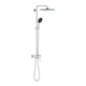 Душевая система GROHE QuickFix Vitalio Comfort с верхним душем латунь хром 26985001 - изображение 5