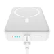 Повербанк із бездротовою зарядкою 10000mAh 30W Baseus Magnetic Mini Fast Charge MagSafe PD3.0 Type-C білий (PPCX110202) - зображення 4