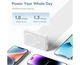 Повербанк із бездротовою зарядкою 10000mAh 30W Baseus Magnetic Mini Fast Charge MagSafe PD3.0 Type-C білий (PPCX110202) - зображення 7