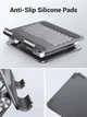 Настольная подставка UGREEN LP339 для планшета iPad Pro 13, 12, 9, 11, iPad Air 11, 13 Mini 6, 5 ноутбука iPad Pro iPhone Xiaomi Aluminium Grey (15165) - изображение 5